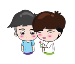 Gay man 69 sticker #12498472