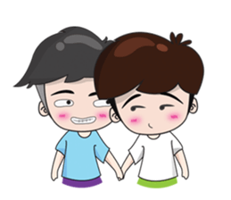 Gay man 69 sticker #12498481