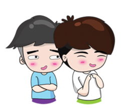 Gay man 69 sticker #12498483