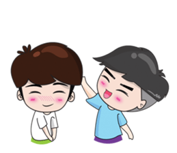 Gay man 69 sticker #12498486