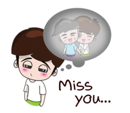 Gay man 69 sticker #12498490