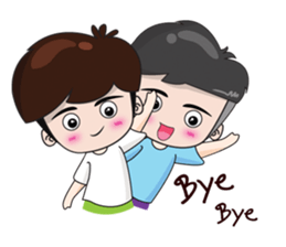 Gay man 69 sticker #12498493