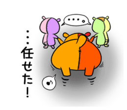 KUMAGURUMI Trinity sticker #12499560