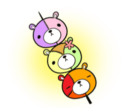 KUMAGURUMI Trinity sticker #12499573