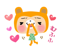 Mameshiba Lily sticker #12500725