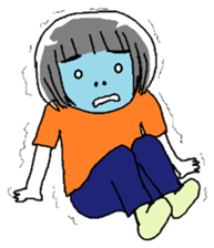 Cute?Japanese Kitten in kyoto 2 sticker #12500755