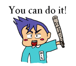 Kindergarten's daily ver.English sticker #12501441