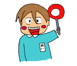 Kindergarten's daily ver.English sticker #12501446