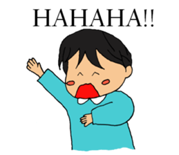 Kindergarten's daily ver.English sticker #12501463