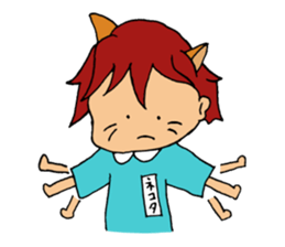 Kindergarten's daily ver.English sticker #12501465