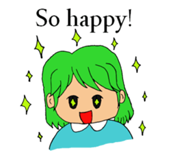 Kindergarten's daily ver.English sticker #12501474