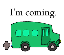 Kindergarten's daily ver.English sticker #12501477