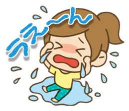 Kawaii Yukato chan daily life's Sticker2 sticker #12502576