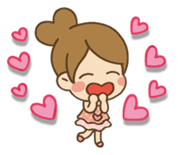 Kawaii Yukato chan daily life's Sticker2 sticker #12502579