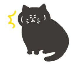 Daily life of 3 cats. sticker #12502935