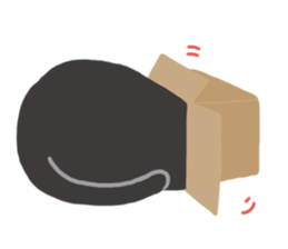 Daily life of 3 cats. sticker #12502953