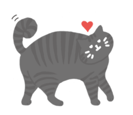 Daily life of 3 cats. sticker #12502961
