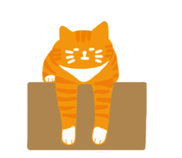 Daily life of 3 cats. sticker #12502972