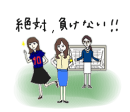 office lady & gentleman sticker #12503325