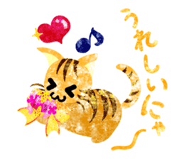 Sticker of pretty little cats sticker #12503572
