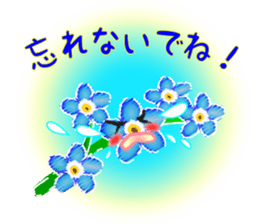 Flowers and Messages sticker #12503831