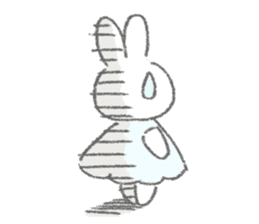 The fluffy bunny sticker 3 sticker #12504273