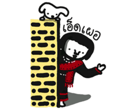 ee.lah POOTHAI girl sticker #12504702