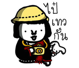 ee.lah POOTHAI girl sticker #12504704