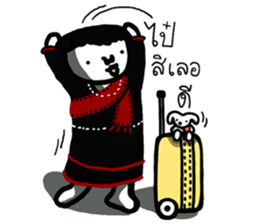 ee.lah POOTHAI girl sticker #12504705