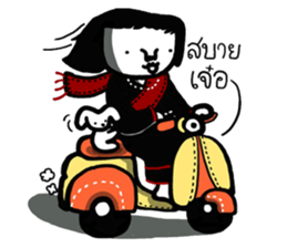 ee.lah POOTHAI girl sticker #12504706