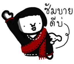 ee.lah POOTHAI girl sticker #12504710