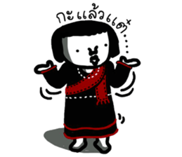 ee.lah POOTHAI girl sticker #12504719