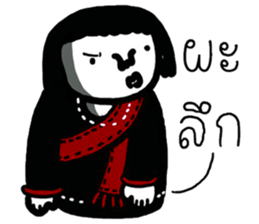 ee.lah POOTHAI girl sticker #12504729