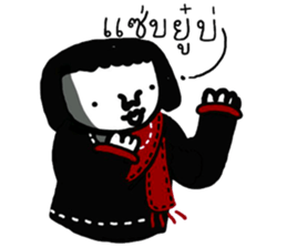 ee.lah POOTHAI girl sticker #12504737