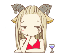 AriesGirl sticker #12504799