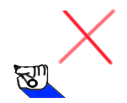 encourage a hand sticker #12505032