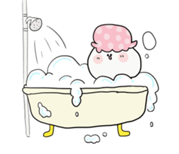 bell cat be Shy sticker #12505083