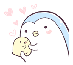 penpen and piyopiyo sticker #12505197