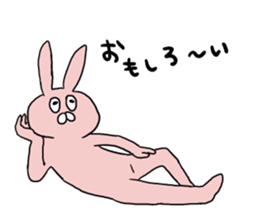 Rabbit pyon sticker sticker #12505777