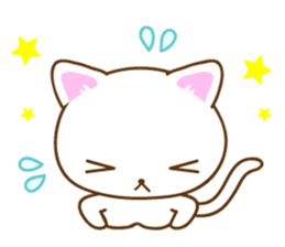 Sticker everyday pose of cat sticker #12506730