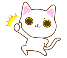 Sticker everyday pose of cat sticker #12506731