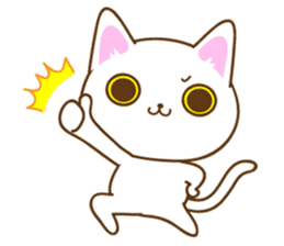 Sticker everyday pose of cat sticker #12506731