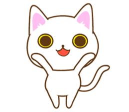 Sticker everyday pose of cat sticker #12506734