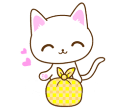 Sticker everyday pose of cat sticker #12506739