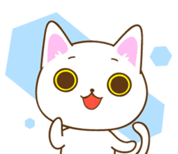 Sticker everyday pose of cat sticker #12506742