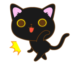 Sticker everyday pose of cat sticker #12506746