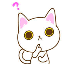 Sticker everyday pose of cat sticker #12506759