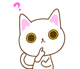 Sticker everyday pose of cat sticker #12506759