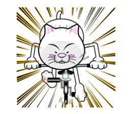 Sticker of the active cat!! ENG ver. sticker #12507151