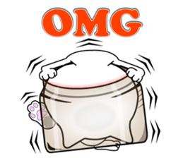 Sticker of the active cat!! ENG ver. sticker #12507155